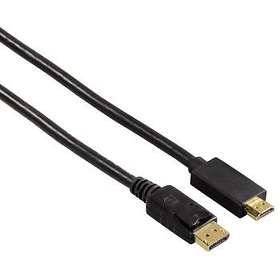 Hama 3 Stars HDMI - DisplayPort 1.8m