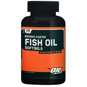Optimum Nutrition Enteric-Coated Fish Oil 100 Kapselit