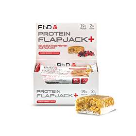 PhD Nutrition Protein Flapjack+ 75g 12pcs