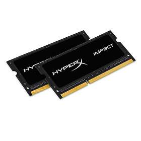 Kingston HyperX Impact Black SO-DIMM DDR3L 1600MHz 2x4GB (HX316LS9IBK2/8)