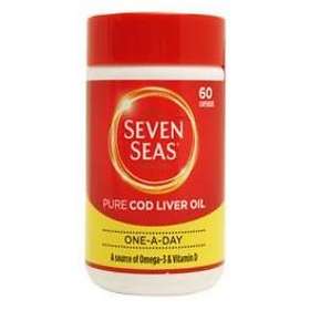 Seven Seas Pure Cod Liver Oil 60 Kapslar