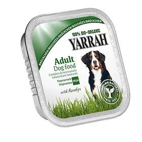 Yarrah Dog Adult Paté Vegetarian-vegan with Rose Hips 14x0.15kg