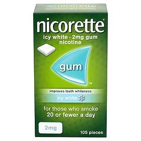 McNeil Nicorette Icy White Gum 2mg 105pcs