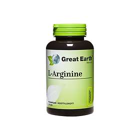 Great Earth L-Arginine 500mg 90 Tabletter