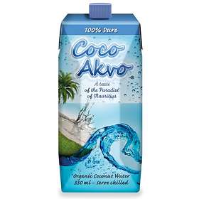 CocoAkvo Organic Coconut Water Kartong 0,33l 12-pack