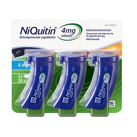 NiQuitin Minis 4mg 60 Sugtabletter