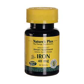 Nature's Plus Iron 40mg 90 Tablets
