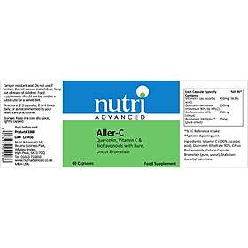 Nutri Advanced Aller-C 60 Capsules