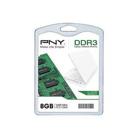 PNY Premium SO-DIMM DDR3 1600MHz 8Go (SOD108GBN/12800/3-SB)