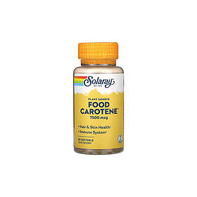 Solaray Food Carotene 6000mcg 60 Capsules