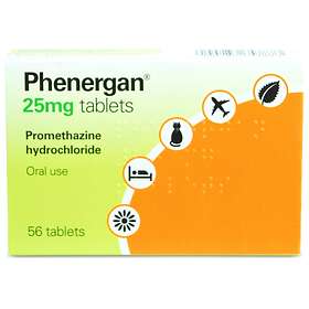 Sanofi-Aventis Phenergan 25mg 56 Tablets
