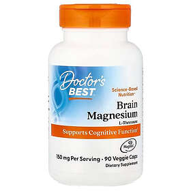 Doctor's Best Brain Magnesium 150mg 60 Kapslar
