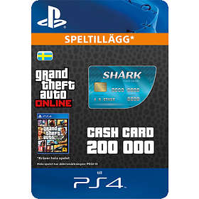 Grand Theft Auto Online: Tiger Shark Cash Card - $200,000 (PS4)