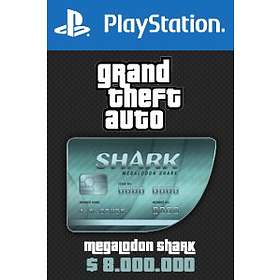 Grand Theft Auto Online: Megalodon Shark Cash Card - $8,000,000 (PS4)