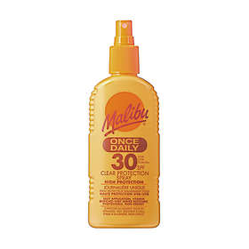 Malibu Sun Once Daily Clear Protection Lotion Spray SPF30 200ml