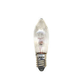 Star Trading Candle Bulb Clear E10 3W 5-pack (Dimbar)