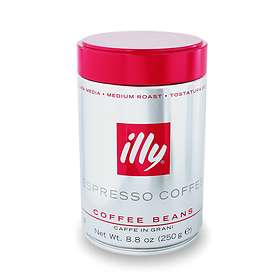 Illy Espresso 0,25kg (Hele Bønner)