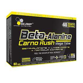 Olimp Sport Nutrition Beta Alanine Carno Rush 80 Tabletter