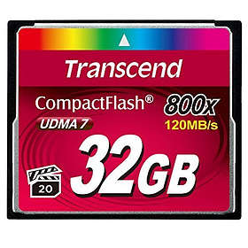Transcend Compact Flash 800x 32GB