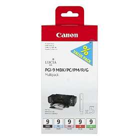 Canon PGI-9MBK/PC/PM/R/G (5 Färger)