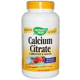 Nature's Way Calcium Citrate 250 Capsules