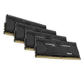 Kit RAM Kingston 16GB (4x4GB) DDR4 - Réf. HX424C12PB2K4/16, DDR4, Occasion