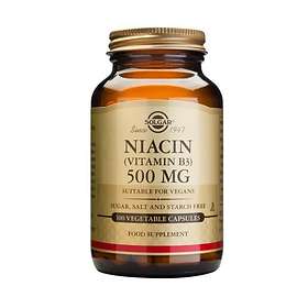 Solgar No-Flush Niacin 500mg 100 Gélules