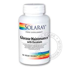 Solaray Glucose Maintenance with Chromium 90 Capsules