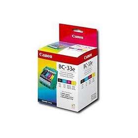 Canon BC-33e (Cyan/Magenta/Gul/Svart)