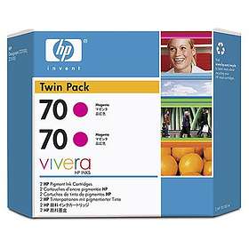 HP 70 (Magenta) 2-pack