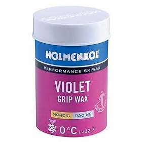 Holmenkol Violet Grip Wax 0 to 0°C 45g