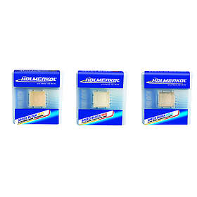 Holmenkol SpeedBlock Mid – 15 G Fluorcarbon Skiwachs Für -2° Bis -10°C | Für Neuschnee & Feuchten Schnee