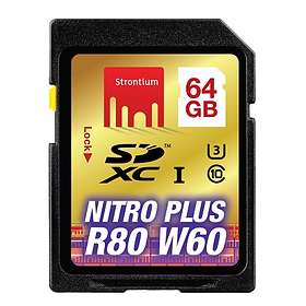 Strontium Nitro Plus SDXC Class 10 UHS-I U3 64GB