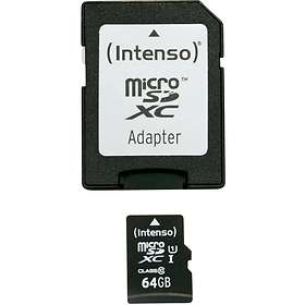 Intenso Premium microSDXC Class 10 UHS-I U1 64GB