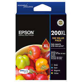 Epson 200XL (Black/Cyan/Magenta/Gul)