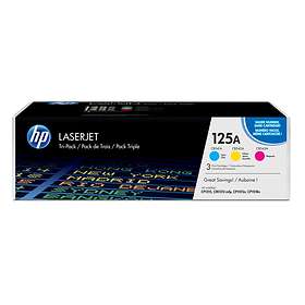 HP 125A (Syaani/Magenta/Keltainen)