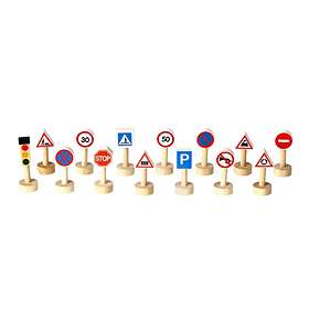 Plan Toys Set of Traffic Signs & Lights 6203