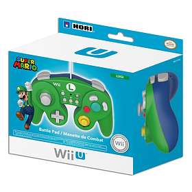 Hori Super Mario Battle Pad - Luigi Edition (Wii U)