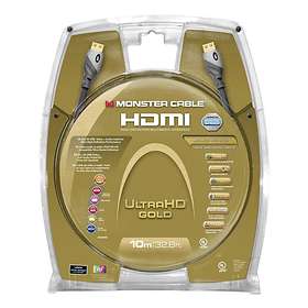 Monster UltraHD Gold 18Gbps HDMI - HDMI High Speed with Ethernet 10m