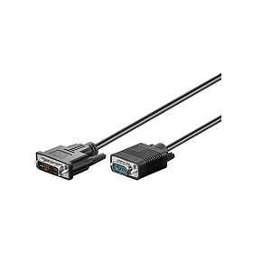 Goobay DVI-I Single Link - VGA 1m