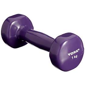 York Fitness Vinyl Dumbbell 1kg