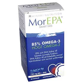 Minami Nutrition MorEPA Smart Fats 85% Omega-3 60 Kapslar