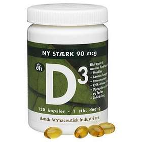 DFI Vitamin D3 90mcg 120 Capsules