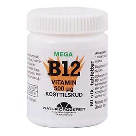 Natur Drogeriet Mega Vitamin B12 500mcg 60 Kapslar