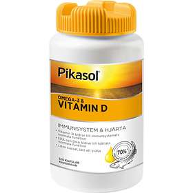 Pikasol Omega-3 & Vitamin D 120 Kapslar