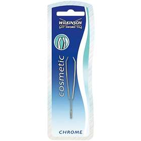 Wilkinson Sword Chrome Tweezers Straight Ends