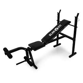 Klarfit FIT-HB4 Weight Training Bench Press with Leg Curl 160kg