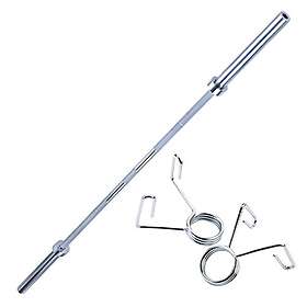 Bodypower Olympic Bar With Spring Collars 7"