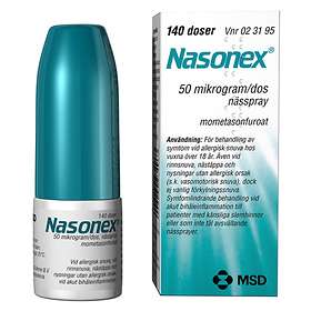 Merck Nasonex Mometasonfuroat Nässpray 140 Doser
