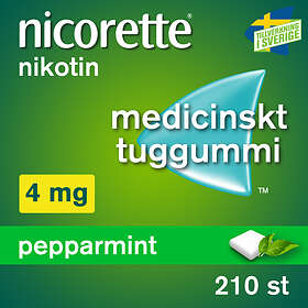 Nicorette Tuggummi Pepparmint 4mg 210st